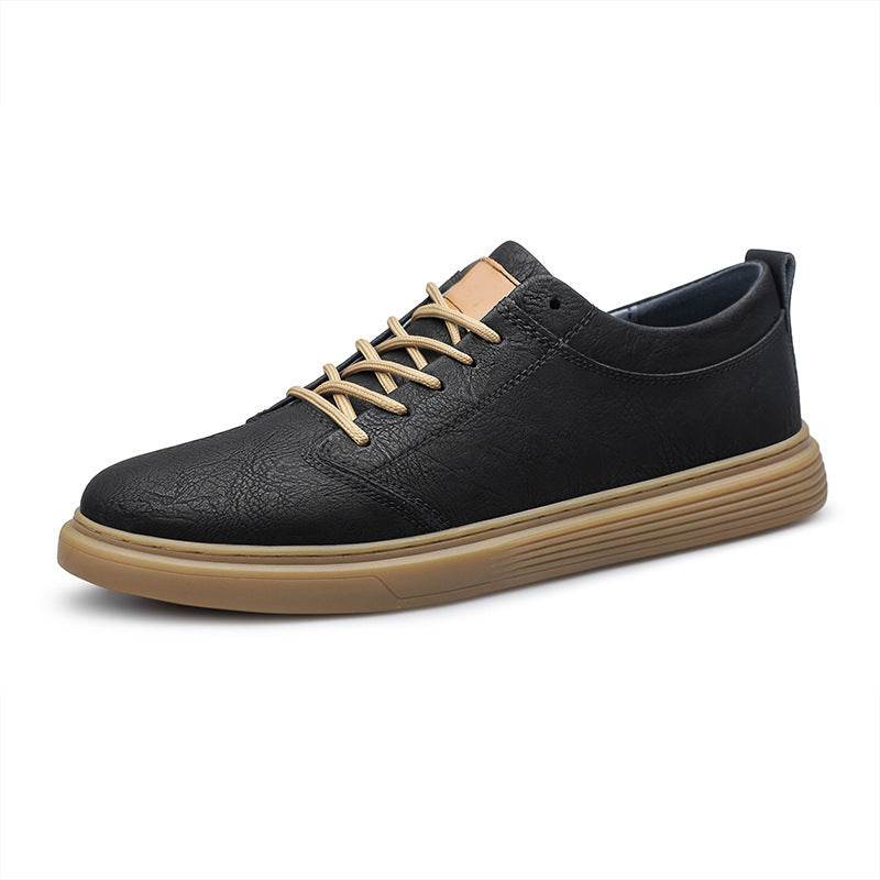 Casual Round Toe Lace-up Sneakers Men's Low Top - MYLUXURY LANE ENTERPRISE
