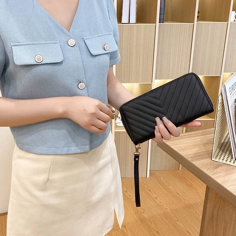 Fashionable Multi Card Pocket Long Wallet - MYLUXURY LANE ENTERPRISE