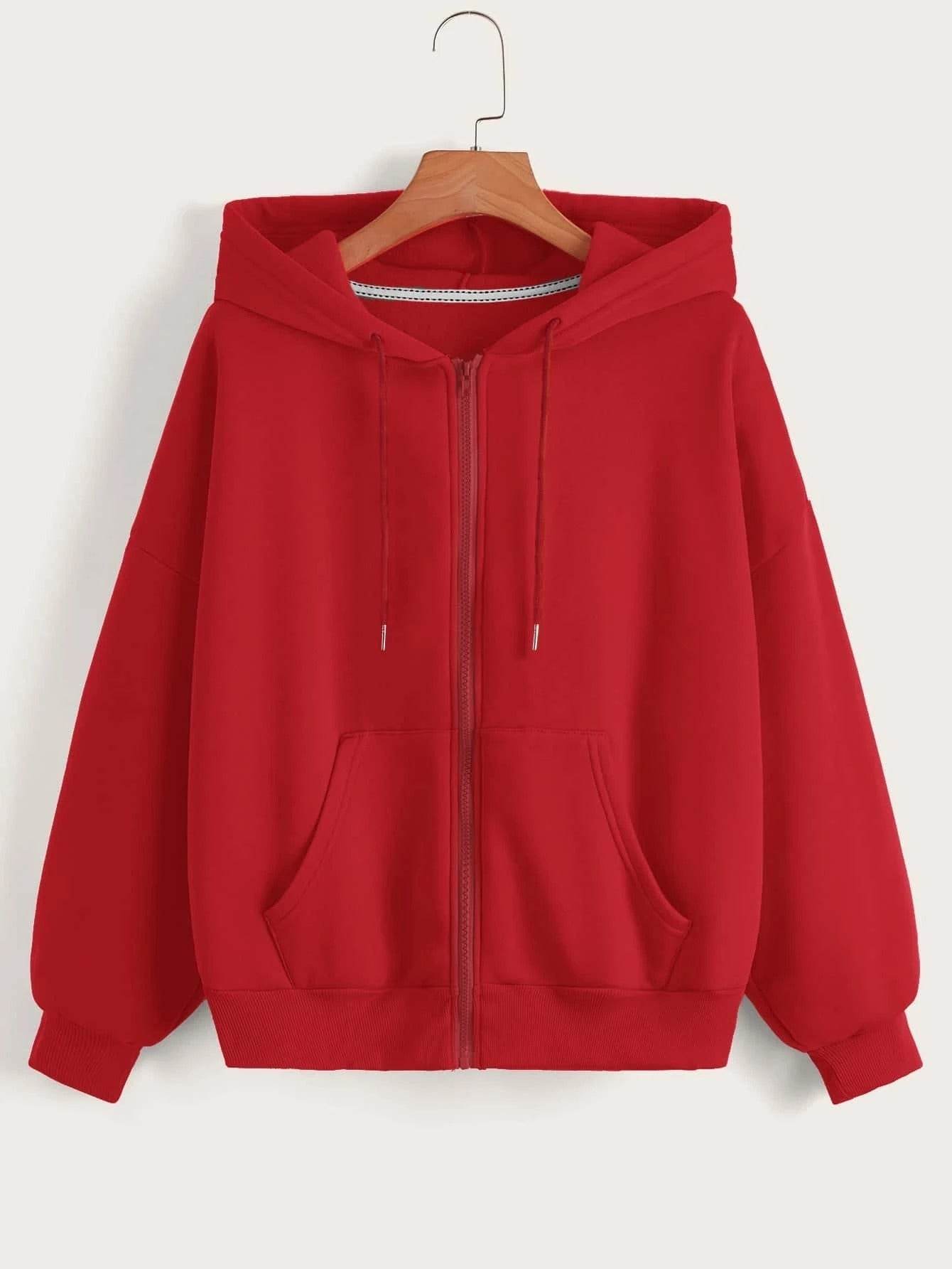 New Outdoor Drawstring Hoodie Zipper Pocket Casual Sweatshirt - MYLUXURY LANE ENTERPRISE