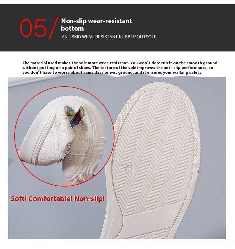 Versatile Basic Leisure Sports Flat Sneakers - MYLUXURY LANE ENTERPRISE