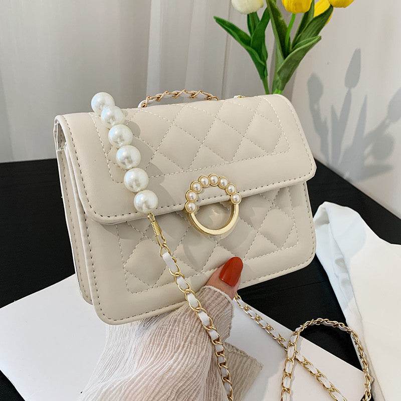 Diamond Chain Shoulder Crossbody Bag - MYLUXURY LANE ENTERPRISE