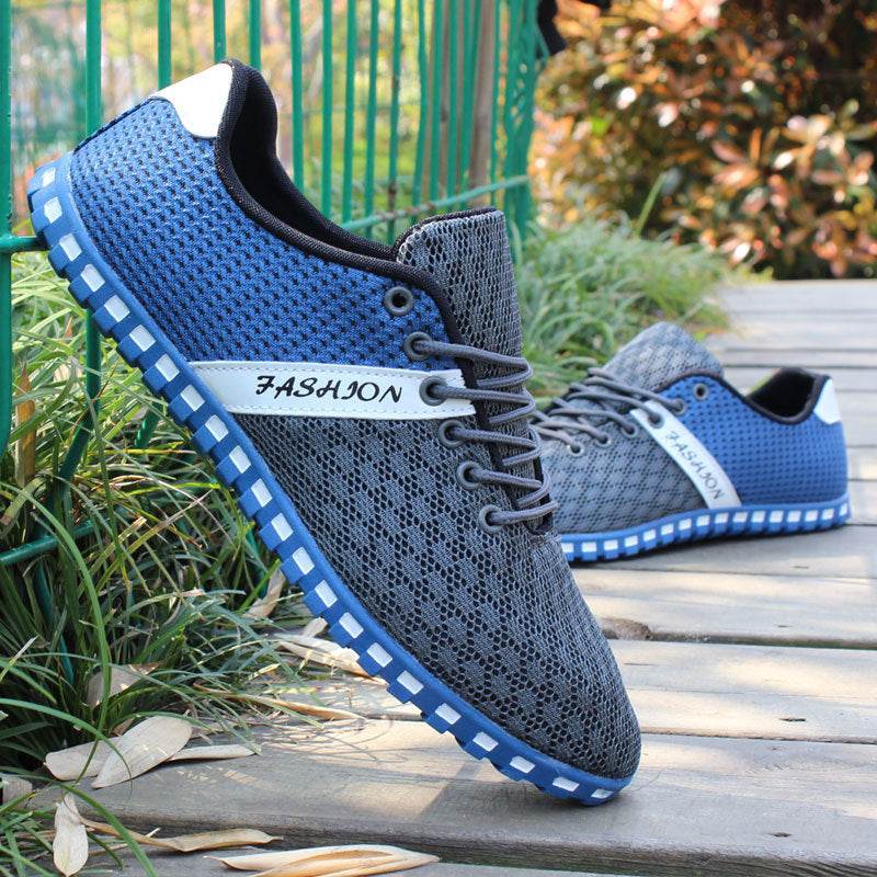 Men's Breathable Casual Shoes Mesh Sneakers - MYLUXURY LANE ENTERPRISE