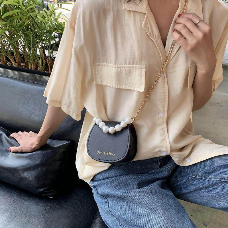 Women's Fashion Pearl Hand Shoulder Bag - MYLUXURY LANE ENTERPRISE