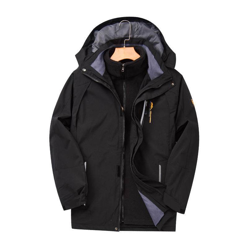 Men's Shell Jacket Detachable Ski Suit Women's Overalls - MYLUXURY LANE ENTERPRISE