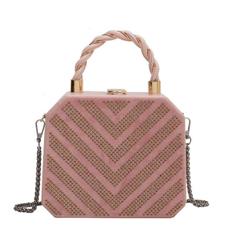 Simple Shoulder Bag Messenger Bag Metal Buckle Female Bag - MYLUXURY LANE ENTERPRISE