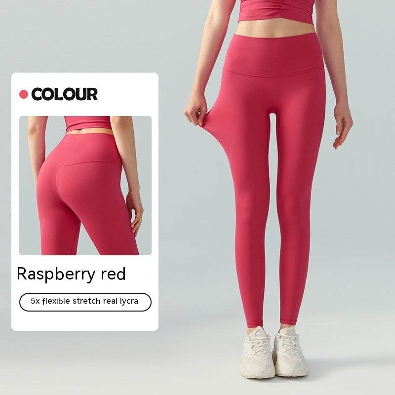 Yoga Pants High Waist Belly Contracting Women's Running Sports - MYLUXURY LANE ENTERPRISE