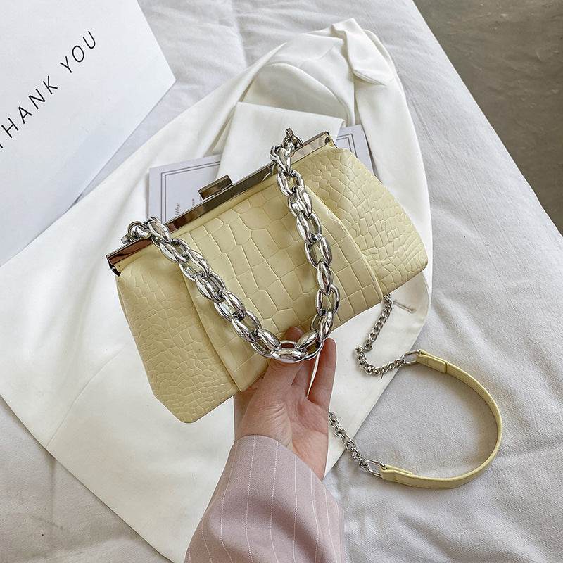 Stone Pattern Small Square Bag - MYLUXURY LANE ENTERPRISE