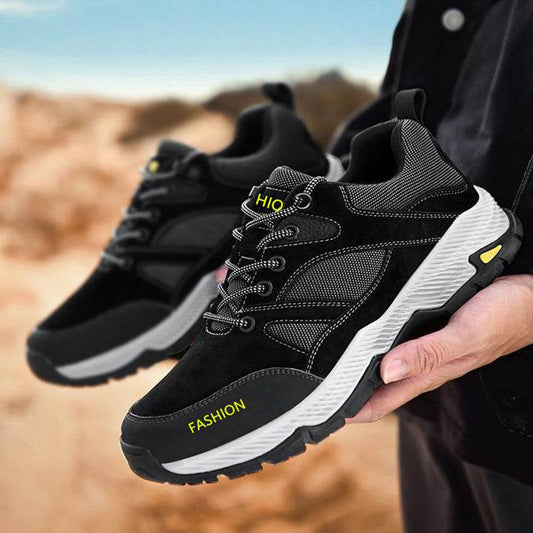 Lace-up Sneakers For Men Casual Breathable Outdoor Hiking Running Sports Shoes - MYLUXURY LANE ENTERPRISE
