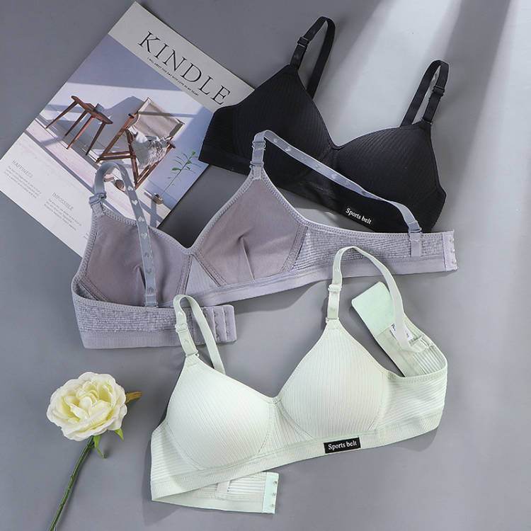 Pure Cotton Girl Comfortable Seamless Underwear Without Steel Ring - MYLUXURY LANE ENTERPRISE