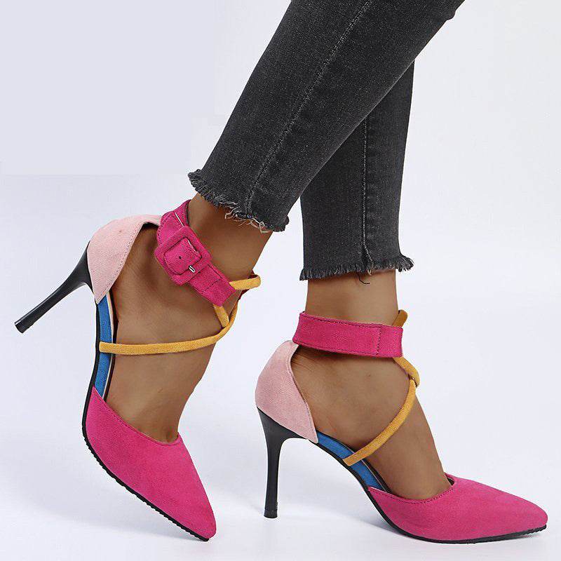 Summer Pointed Toe Cross Strap Women's Sandals - MYLUXURY LANE ENTERPRISE