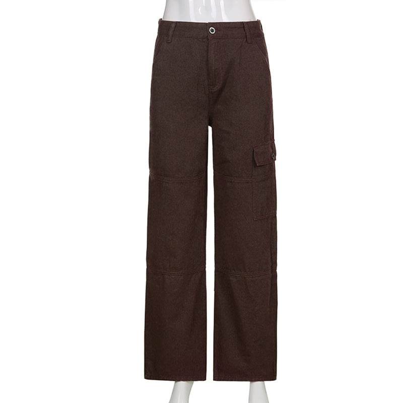 Women's Loose High-waist Straight-leg Casual Trousers - MYLUXURY LANE ENTERPRISE
