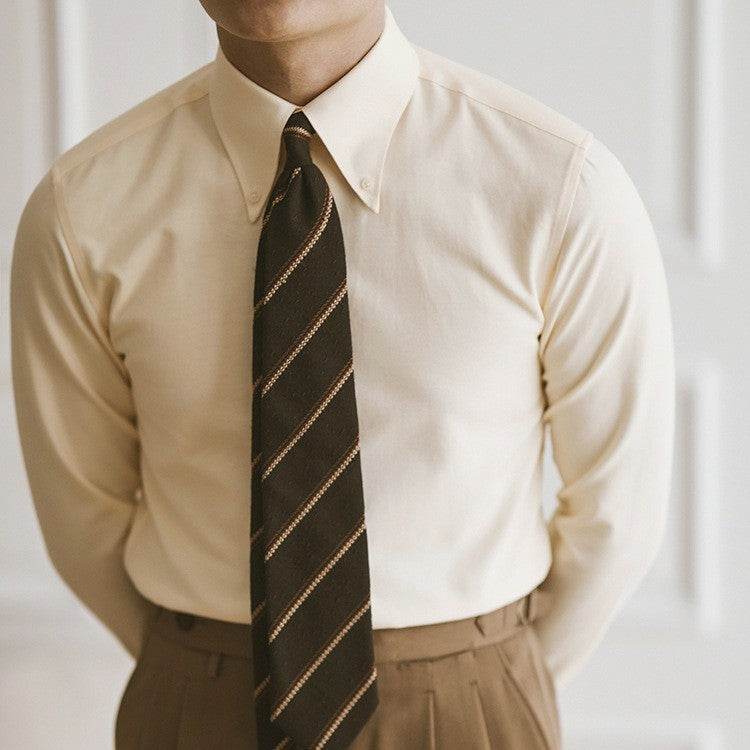 Spring Leisure Oxford Woven Shirts Male - MYLUXURY LANE ENTERPRISE