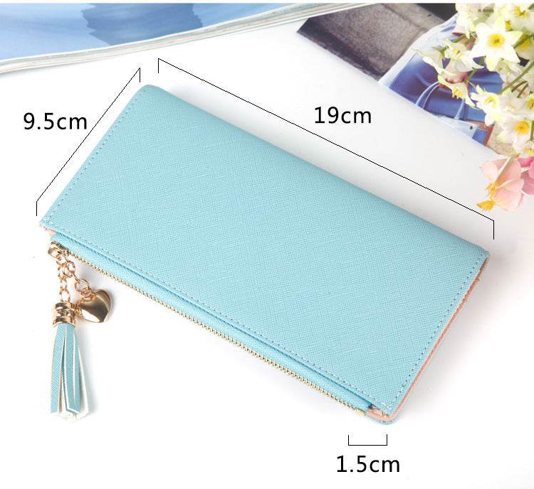 Long Wallet Ladies Student Fashion Tassels - MYLUXURY LANE ENTERPRISE
