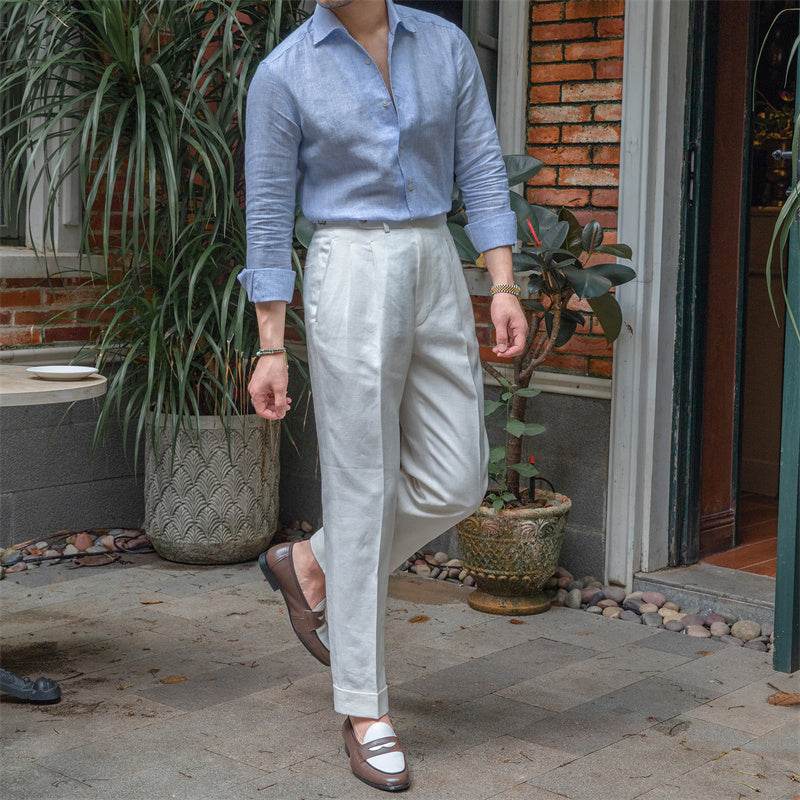 One Neckline Slim Fit Shirt For Men - MYLUXURY LANE ENTERPRISE