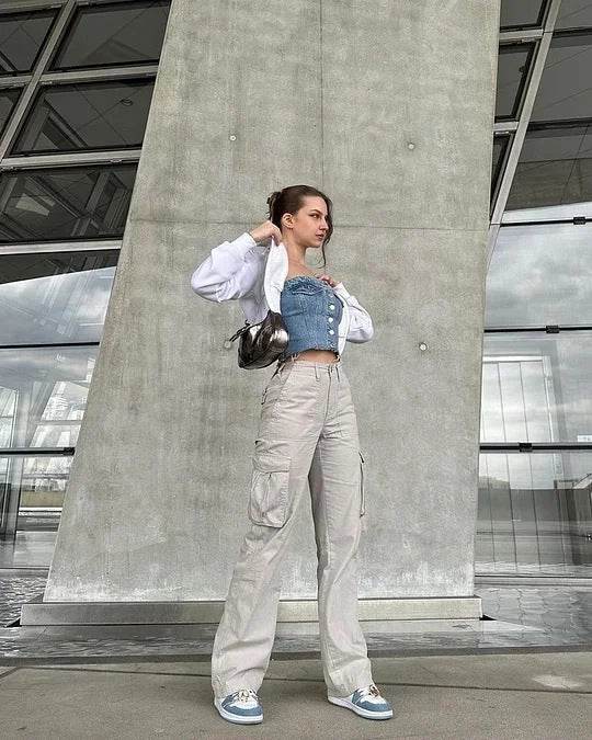 Women's Fashion Straight Jeans In Autumn - MYLUXURY LANE ENTERPRISE