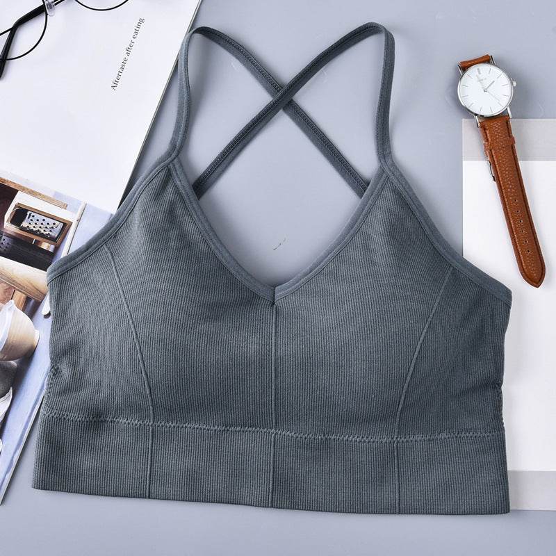 Large U Beauty Back Cross Sling Underwear Ladies Belt Chest Pad Anti-wardrobe Malfunction Base One-piece Tube Top Wrapped Chest For Women - MYLUXURY LANE ENTERPRISE