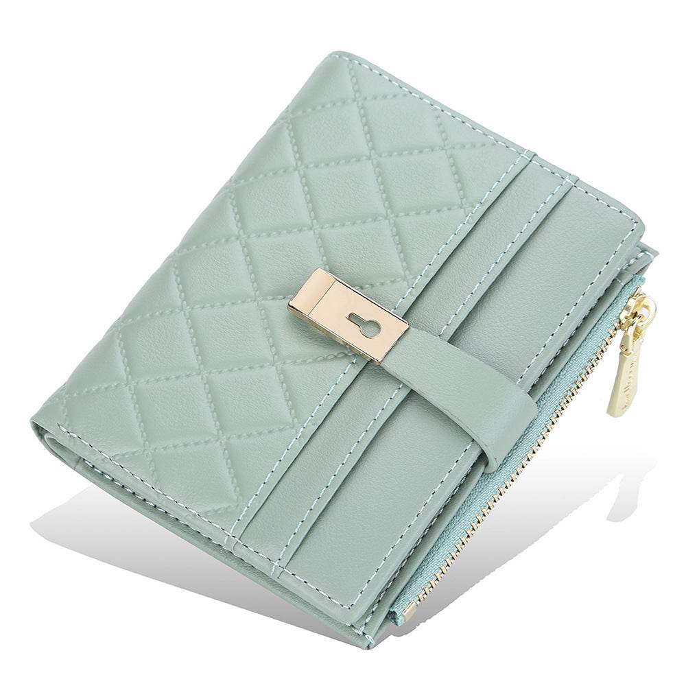 Purse Women's Short Omnibus Multi-card Wallet Zipper Wallet - MYLUXURY LANE ENTERPRISE