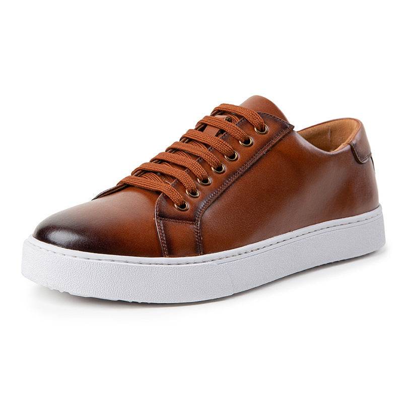 British Style Brushed Casual Shoes Soft Bottom Men - MYLUXURY LANE ENTERPRISE