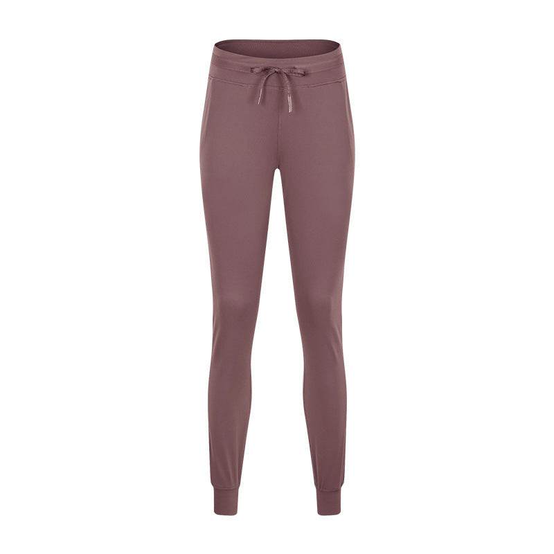 High-waist Yoga Women's Quick-drying Elasticated Slim Slimming Track Pants - MYLUXURY LANE ENTERPRISE