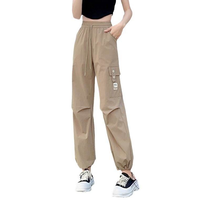 American Style Overalls Quick-drying Sports Straight Wide Leg - MYLUXURY LANE ENTERPRISE