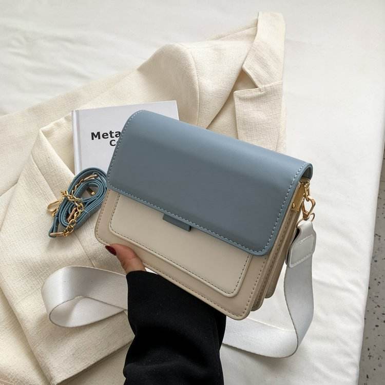 Chain Messenger Bag Fashion Broadband Shoulder Small Square Bag - MYLUXURY LANE ENTERPRISE