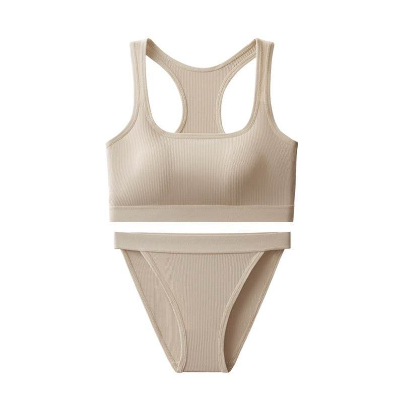 Vest Hot Girl Ice Silk Thread INS Thread Underwear Sports Suit - MYLUXURY LANE ENTERPRISE