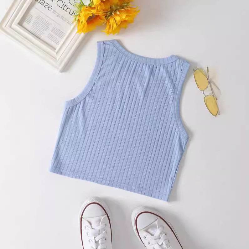 Women's Sexy Print Loose-fitting Cropped Top Women's Vest - MYLUXURY LANE ENTERPRISE