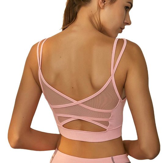 Hollow Breathable Sports Bra - MYLUXURY LANE ENTERPRISE