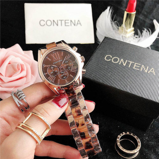 Fashion Temperament New Watch Quartz Watch Diamond Ladies Watch - MYLUXURY LANE ENTERPRISE