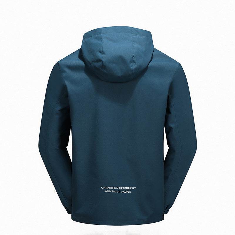 Outdoor Jacket Men's Casual Hooded Windproof Jacket - MYLUXURY LANE ENTERPRISE