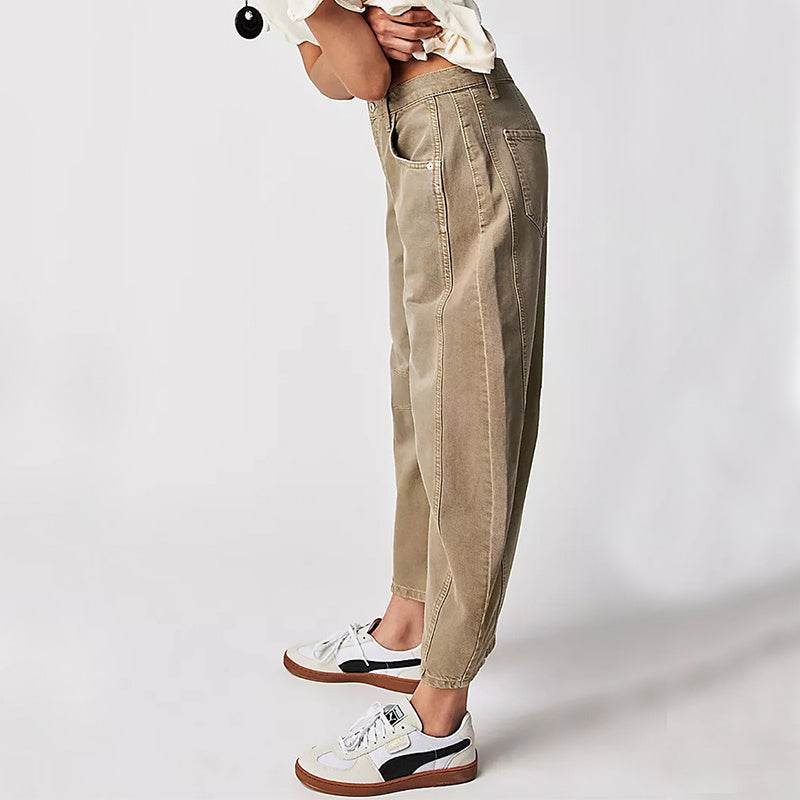Fashion Loose Wide-leg Pants Summer Sports Straight Trousers Women's Clothing - MYLUXURY LANE ENTERPRISE