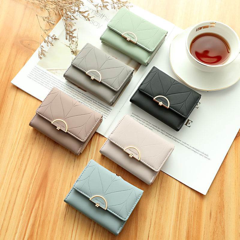 Women's Fashion Candy Color Folding Money Clip - MYLUXURY LANE ENTERPRISE