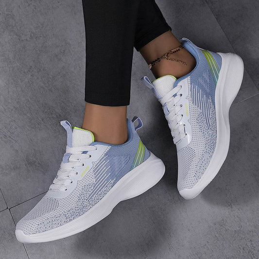 Flyknit Sports Soft Bottom Women's Shoes Lightweight - MYLUXURY LANE ENTERPRISE