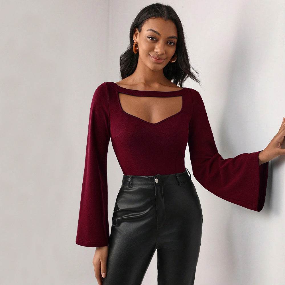 Women's Fashion Elegant And Personalized Slim Top - MYLUXURY LANE ENTERPRISE