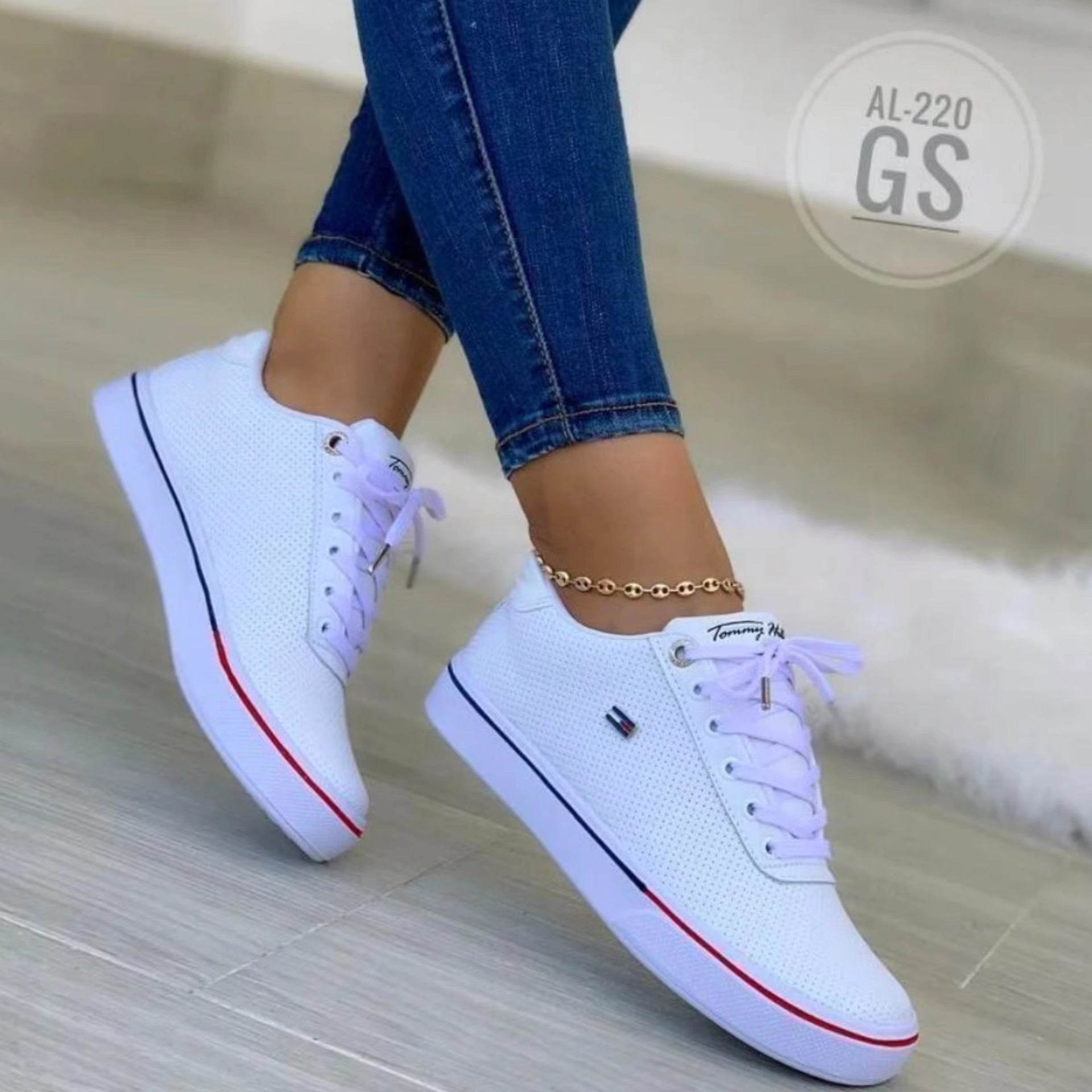 Plus Size Lace Up Casual Women's Flat Shoes - MYLUXURY LANE ENTERPRISE