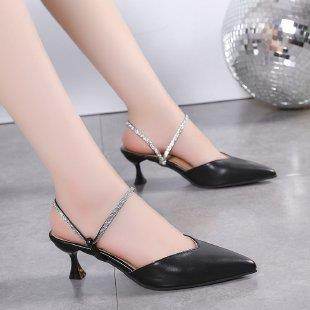 Closed Toe Half Slippers Women's Summer Wear Pointed Toe - MYLUXURY LANE ENTERPRISE