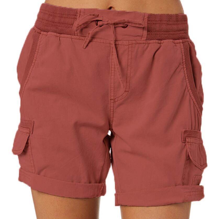Women's Casual High Waist Cargo Shorts - MYLUXURY LANE ENTERPRISE