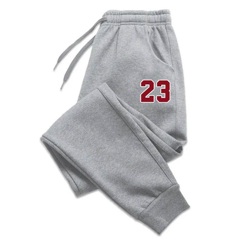 Men's Luxury Printed Sweatpants Warm Jogger Multi-pack Straight-leg Pants - MYLUXURY LANE ENTERPRISE