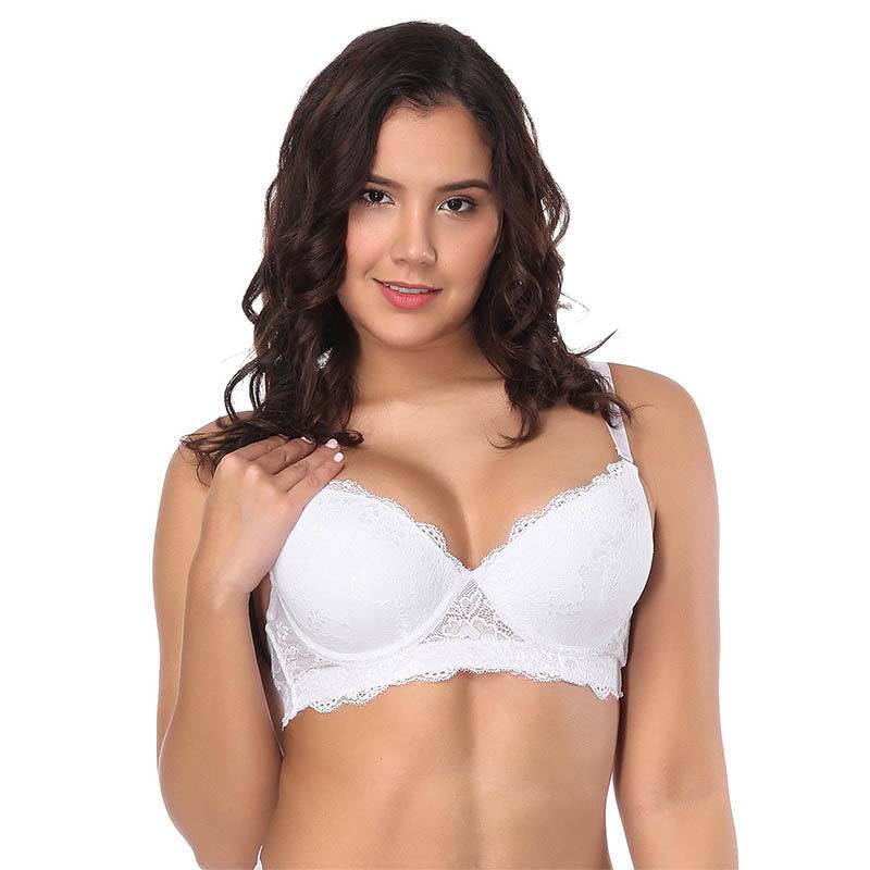 Plus Size Thin Mould Cup Underwire Lace Bra - MYLUXURY LANE ENTERPRISE