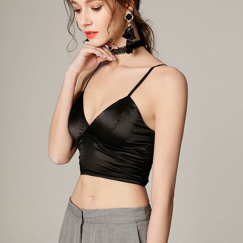 Women's Low Cut Sling Glossy Silk Underwear - MYLUXURY LANE ENTERPRISE