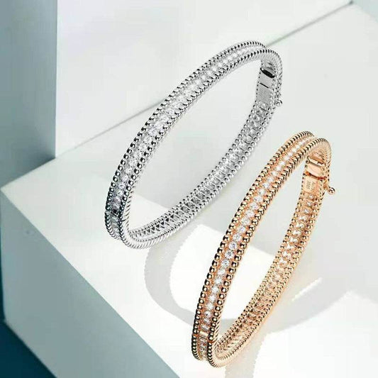 Gypsophila Bracelet High Carbon Diamond 925 Sterling Silver - MYLUXURY LANE ENTERPRISE