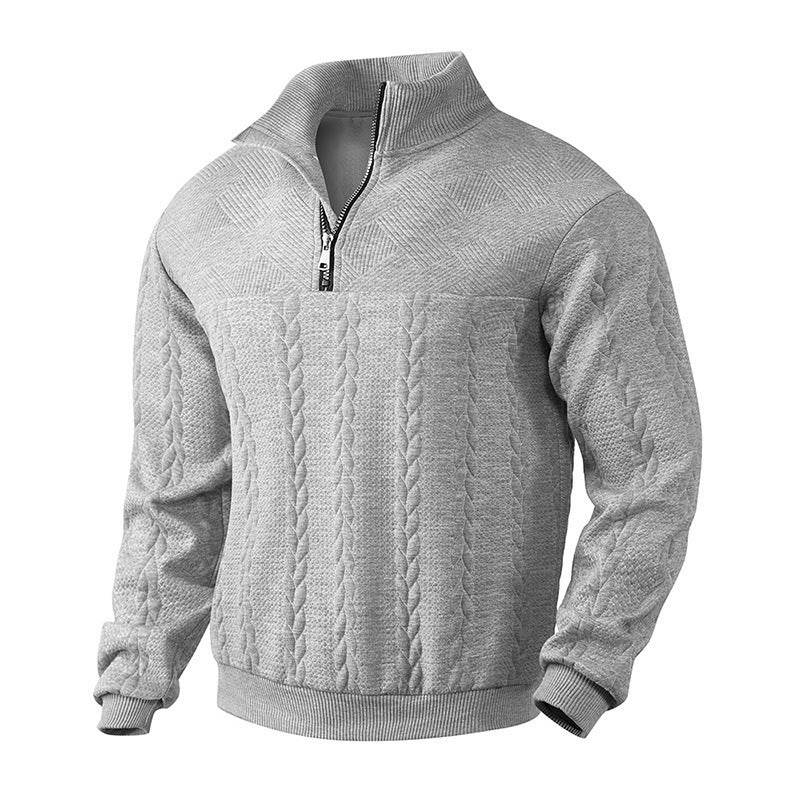 Jacquard Autumn And Winter Long-sleeved Sweater Men - MYLUXURY LANE ENTERPRISE