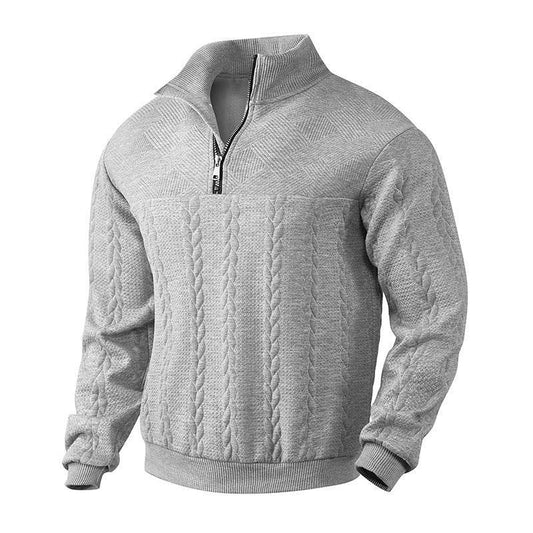 Jacquard Autumn And Winter Long-sleeved Sweater Men - MYLUXURY LANE ENTERPRISE