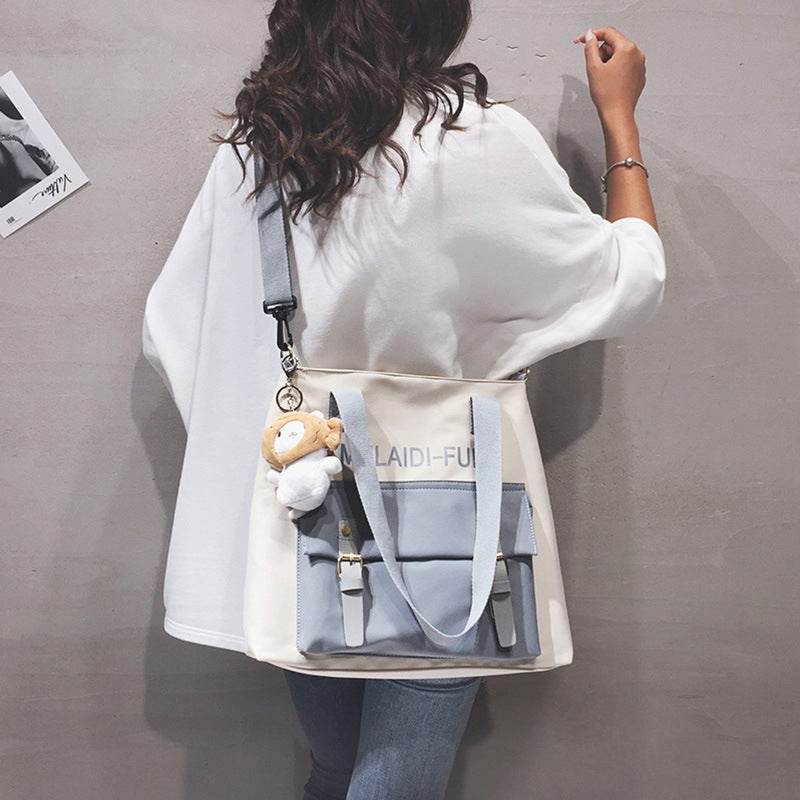 Nylon Women's Bag Crossbody Portable Student Shoulder Bag Student - MYLUXURY LANE ENTERPRISE