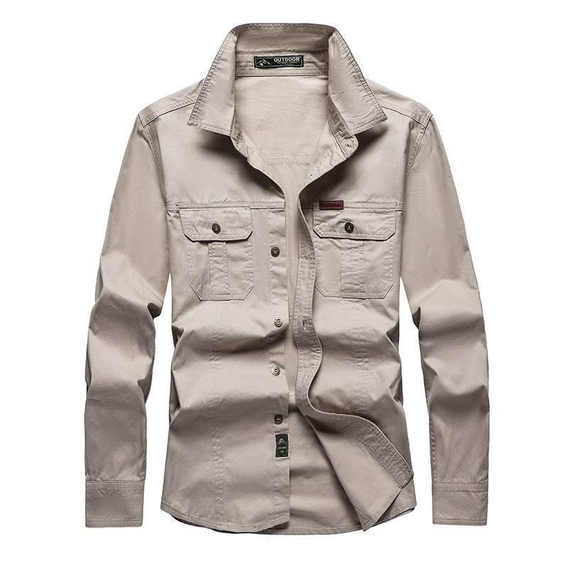 Men's Long Sleeve Shirt Casual - MYLUXURY LANE ENTERPRISE
