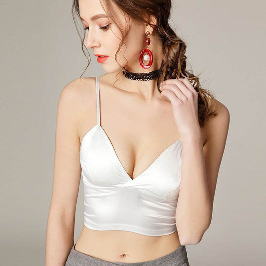 Women's Low Cut Sling Glossy Silk Underwear - MYLUXURY LANE ENTERPRISE