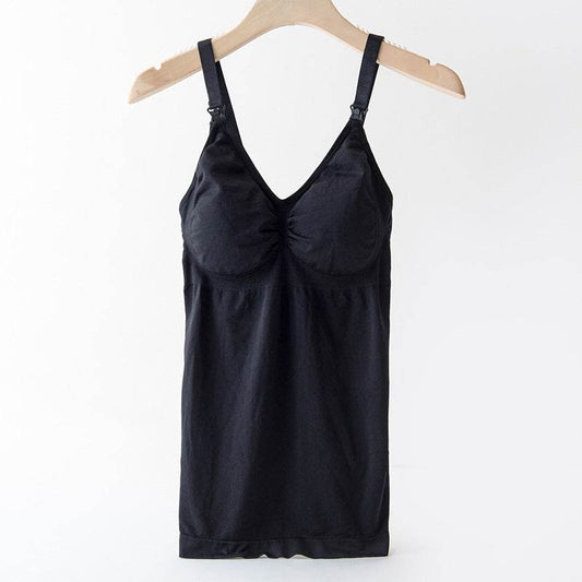 Nursing Bra Underwear Postpartum Belly Shaping Sling Nursing Vest - MYLUXURY LANE ENTERPRISE