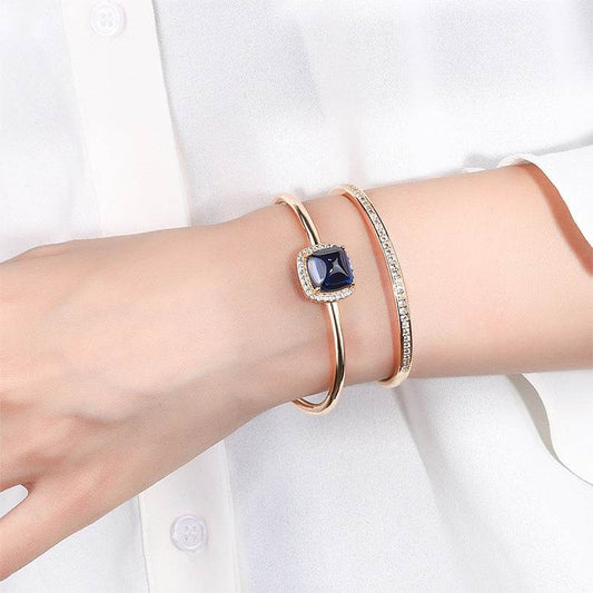 Classic Hongbao Sugar Tower Lanbao Sugar Tower Micro-inlaid Colored Gems Bracelet - MYLUXURY LANE ENTERPRISE