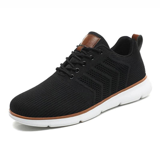 Fashion Lace-up Mesh Sneakers Casual Flying Woven Walking Sports Shoes For Men - MYLUXURY LANE ENTERPRISE