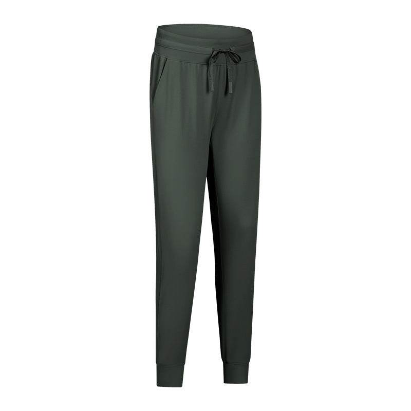 High-waist Yoga Women's Quick-drying Elasticated Slim Slimming Track Pants - MYLUXURY LANE ENTERPRISE